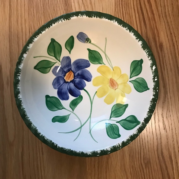 Vintage Southern Potteries Blue Ridge Serving Bowl "Southern Special" - Picture 2 of 6